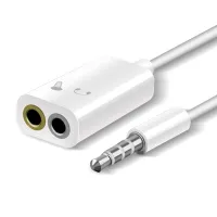 3.5mm Audio Jack Stereo Headphone Splitter Cable Adapter